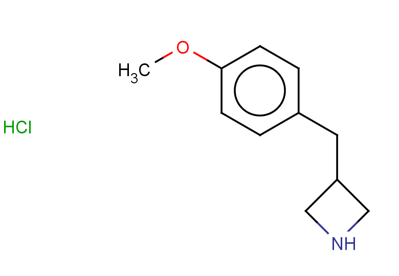 3-[(4-methoxyphenyl)methyl]azetidine hydrochloride