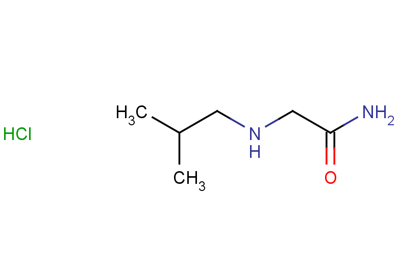 2-[(2-methylpropyl)amino]acetamide hydrochloride