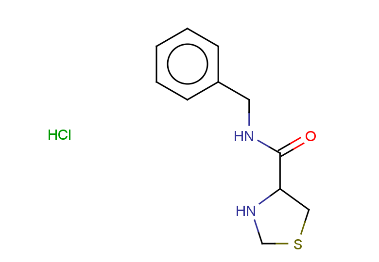 N-benzyl-1,3-thiazolidine-4-carboxamide hydrochloride