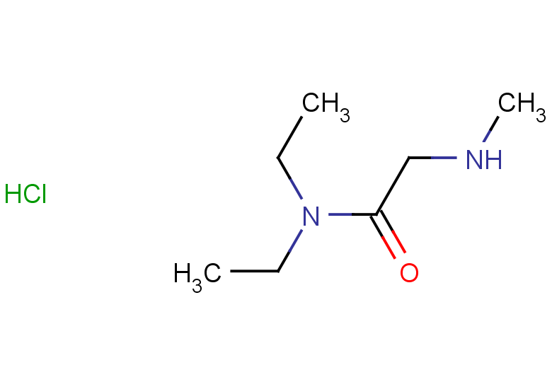 N,N-diethyl-2-(methylamino)acetamide hydrochloride