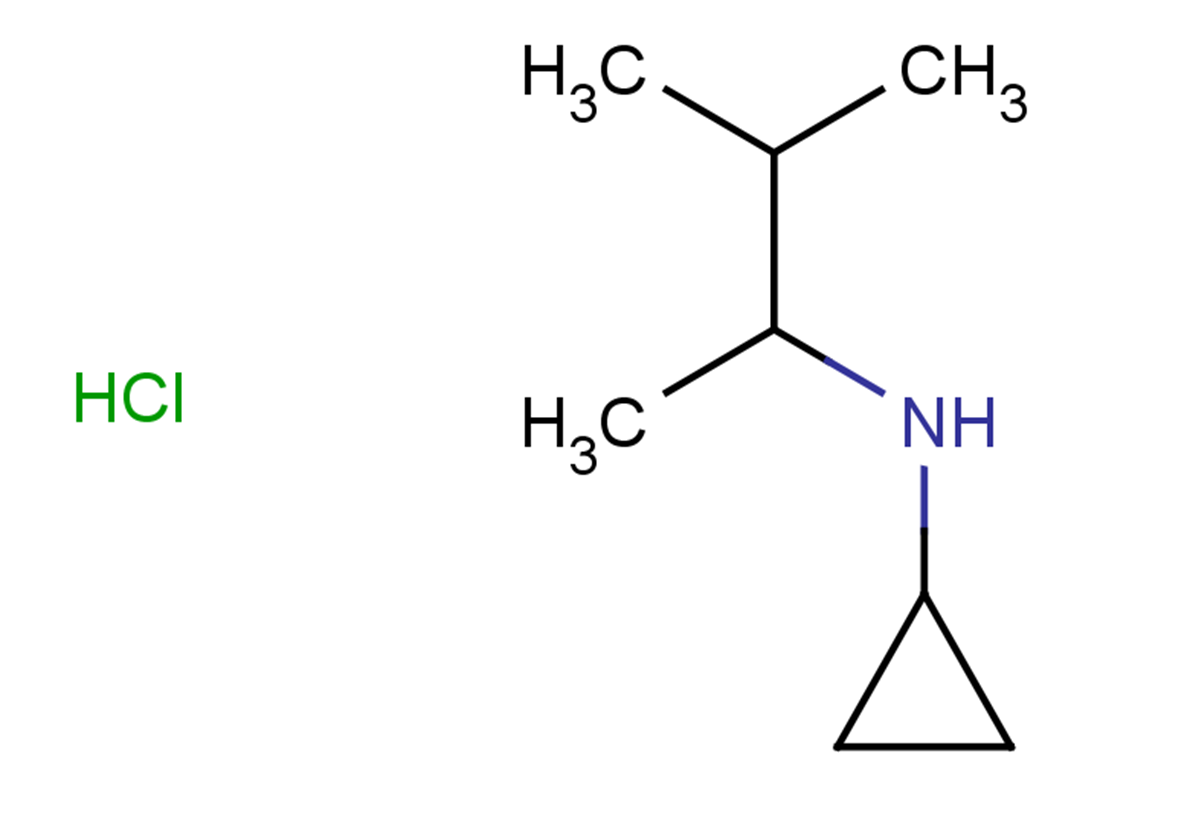 N-(3-methylbutan-2-yl)cyclopropanamine hydrochloride