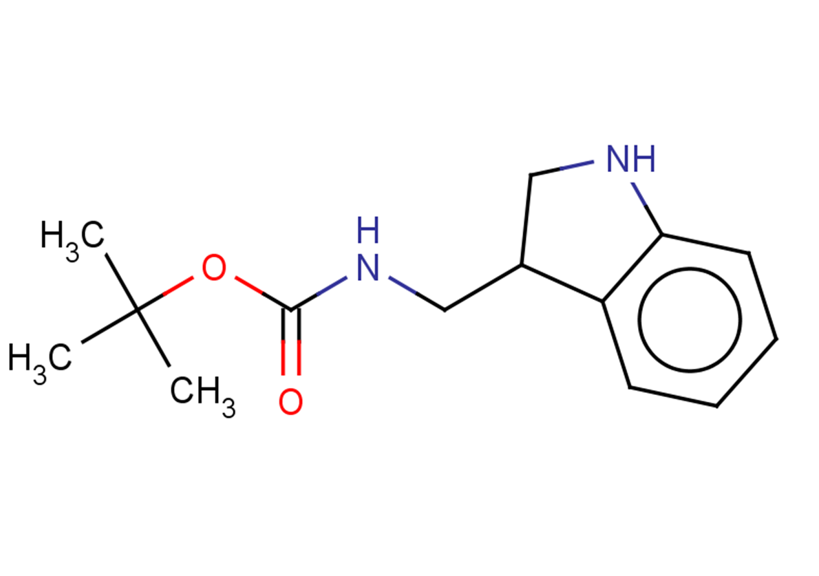 tert-butyl N-[(2,3-dihydro-1H-indol-3-yl)methyl]carbamate