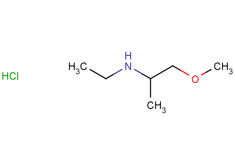 ethyl(1-methoxypropan-2-yl)amine hydrochloride