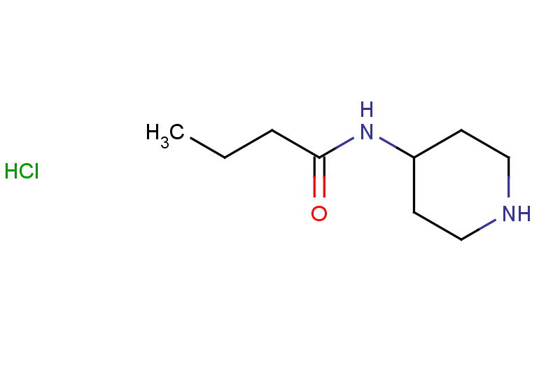 N-(piperidin-4-yl)butanamide hydrochloride