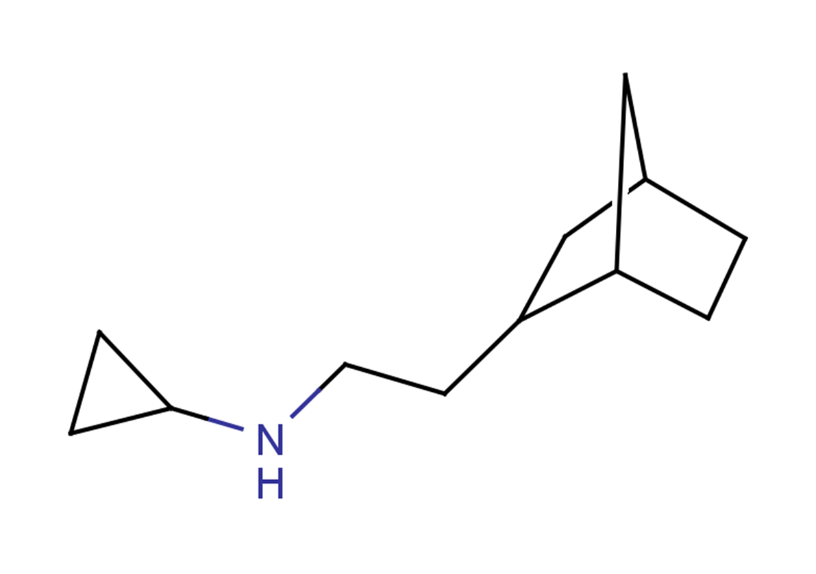 N-(2-{bicyclo[2.2.1]heptan-2-yl}ethyl)cyclopropanamine