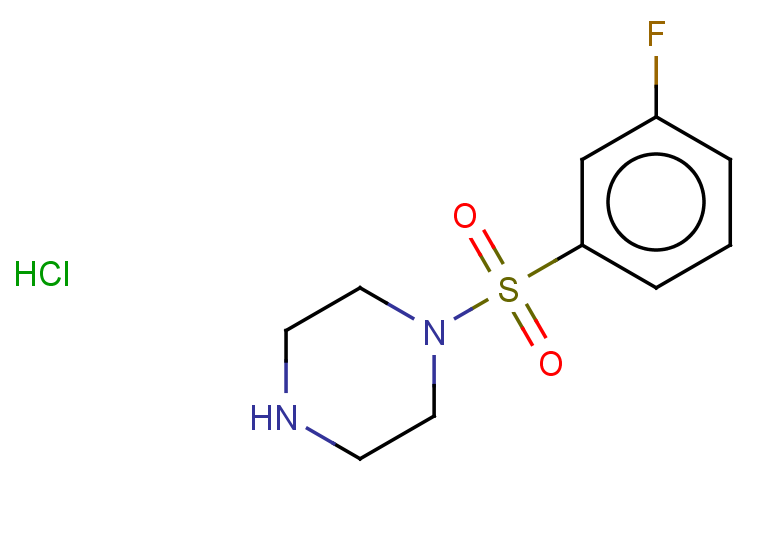 1-(3-fluorobenzenesulfonyl)piperazine hydrochloride