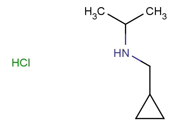 (cyclopropylmethyl)(propan-2-yl)amine hydrochloride