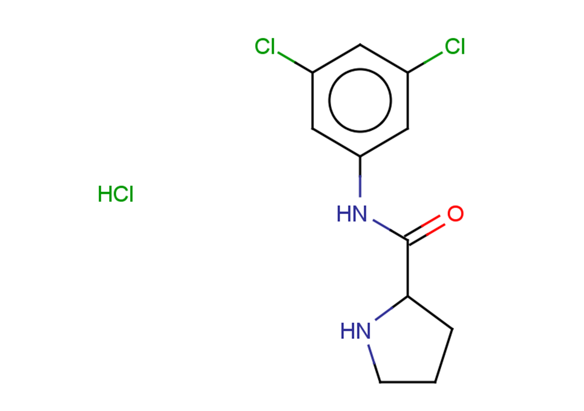 N-(3,5-dichlorophenyl)pyrrolidine-2-carboxamide hydrochloride