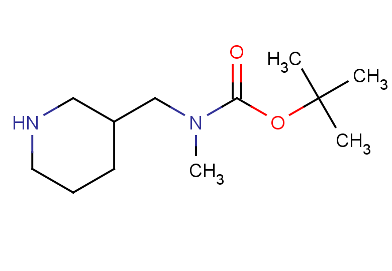 tert-butyl N-methyl-N-[(piperidin-3-yl)methyl]carbamate