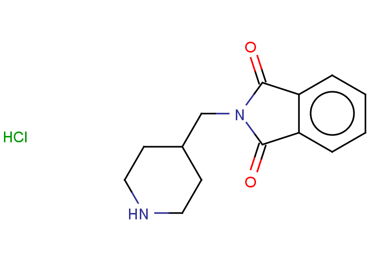 2-(piperidin-4-ylmethyl)-2,3-dihydro-1H-isoindole-1,3-dione hydrochloride