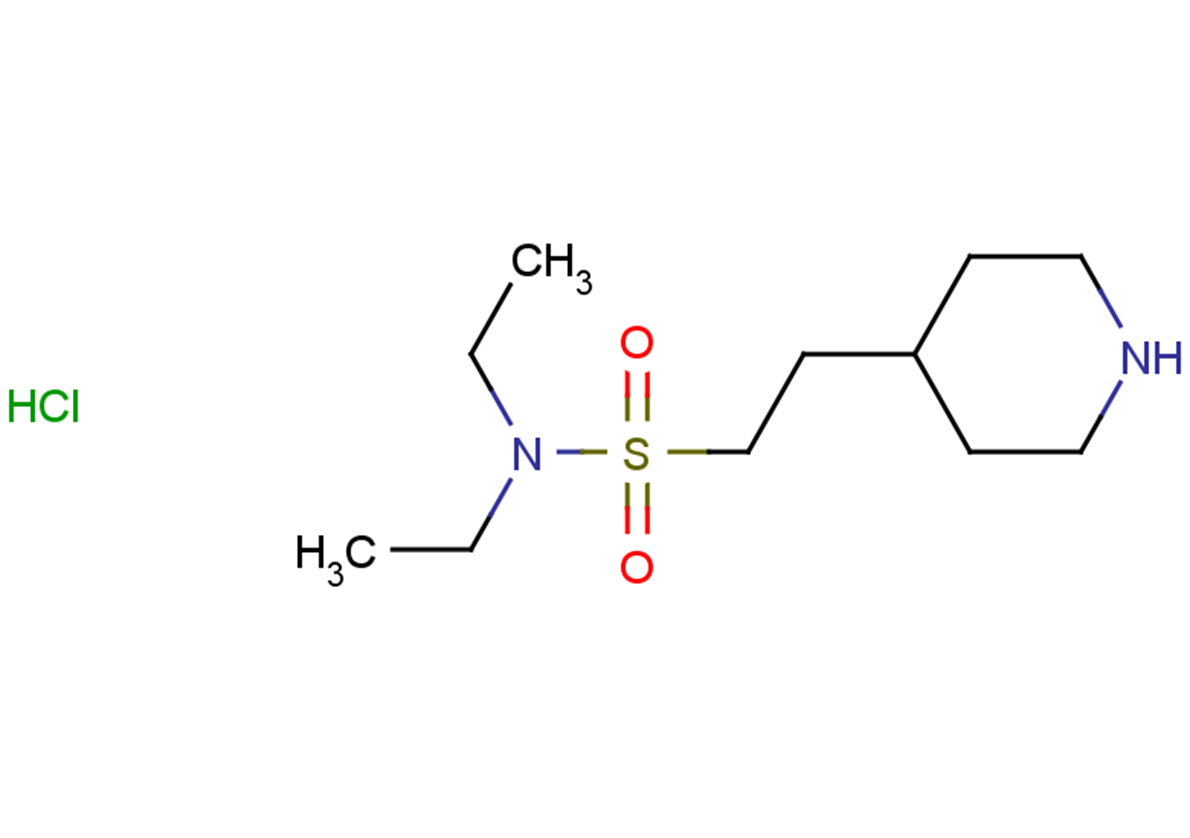 N,N-diethyl-2-(piperidin-4-yl)ethane-1-sulfonamide hydrochloride