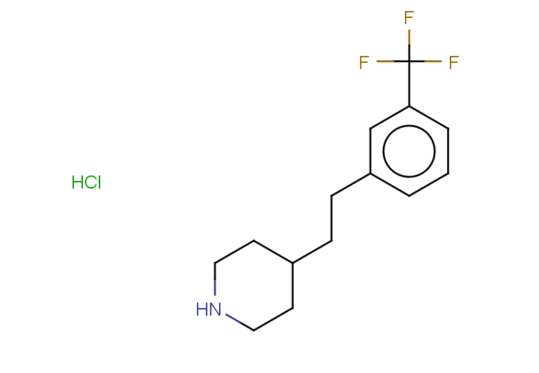 4-{2-[3-(trifluoromethyl)phenyl]ethyl}piperidine hydrochloride