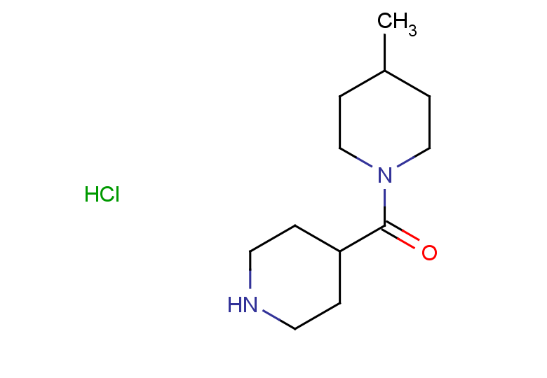4-methyl-1-(piperidine-4-carbonyl)piperidine hydrochloride