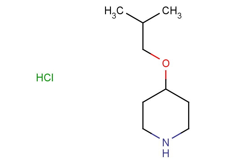 4-(2-methylpropoxy)piperidine hydrochloride