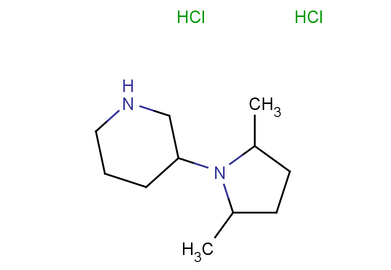3-(2,5-dimethylpyrrolidin-1-yl)piperidine dihydrochloride