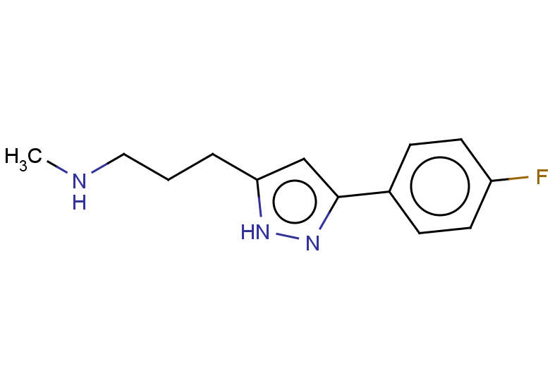 {3-[3-(4-fluorophenyl)-1H-pyrazol-5-yl]propyl}(methyl)amine