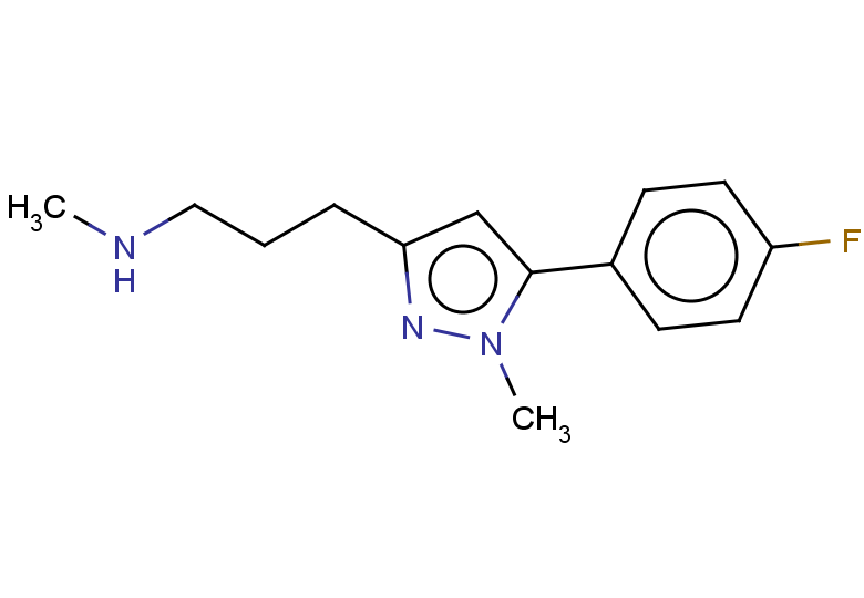 {3-[5-(4-fluorophenyl)-1-methyl-1H-pyrazol-3-yl]propyl}(methyl)amine