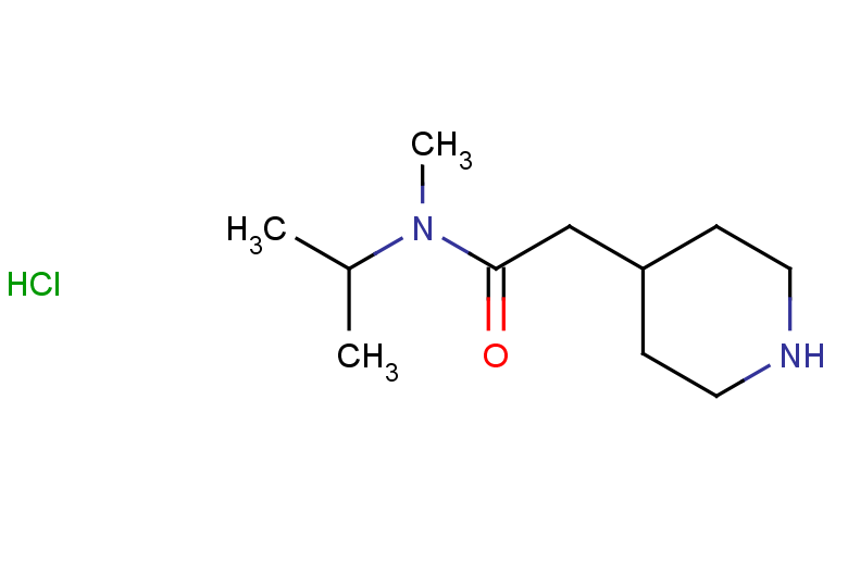 N-methyl-2-(piperidin-4-yl)-N-(propan-2-yl)acetamide hydrochloride