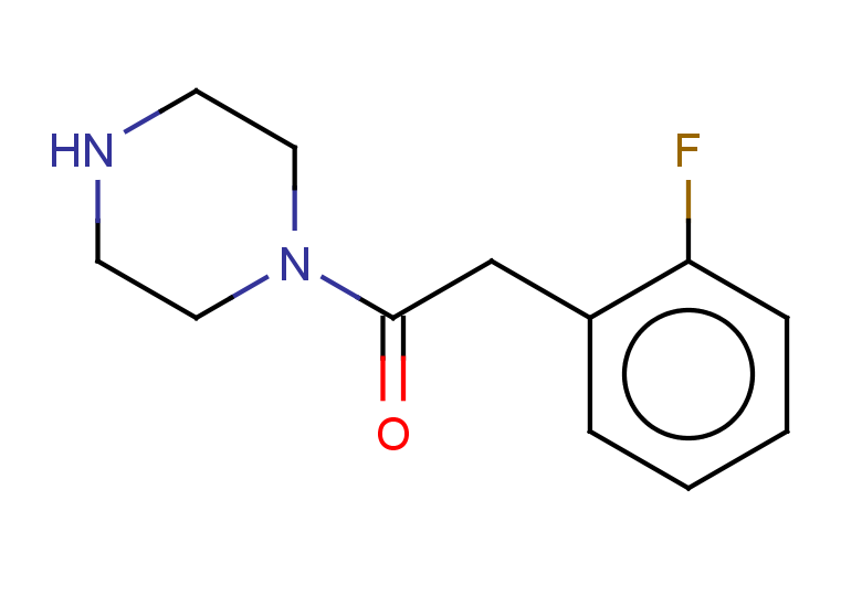 2-(2-fluorophenyl)-1-(piperazin-1-yl)ethan-1-one