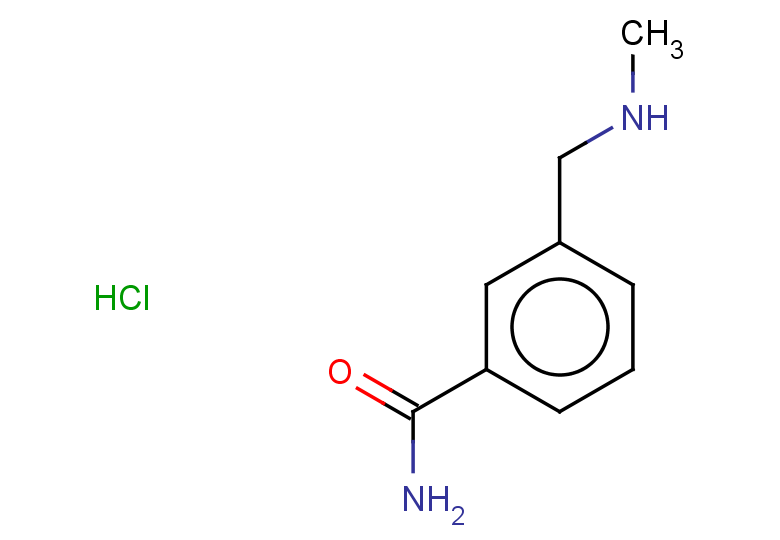 3-[(methylamino)methyl]benzamide hydrochloride