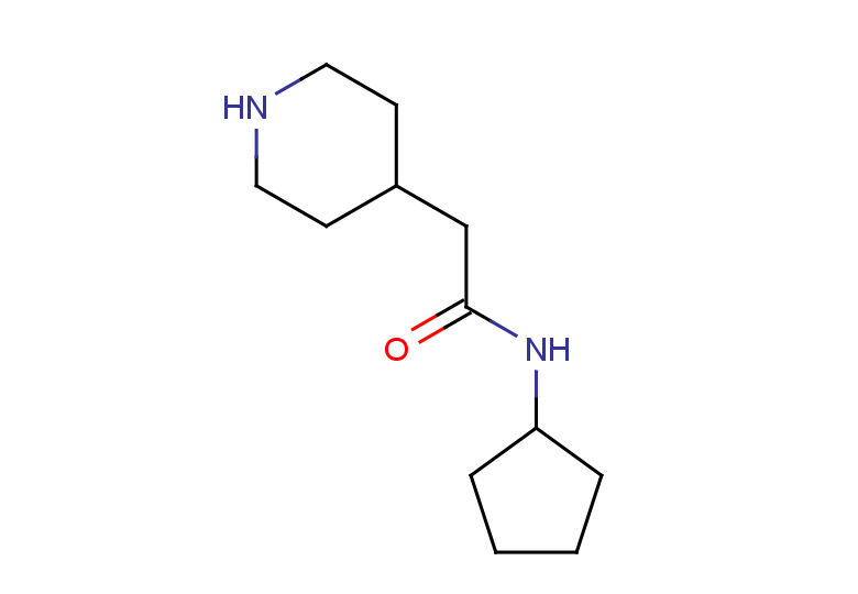 N-cyclopentyl-2-(piperidin-4-yl)acetamide