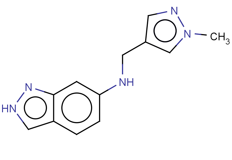 N-[(1-methyl-1H-pyrazol-4-yl)methyl]-2H-indazol-6-amine
