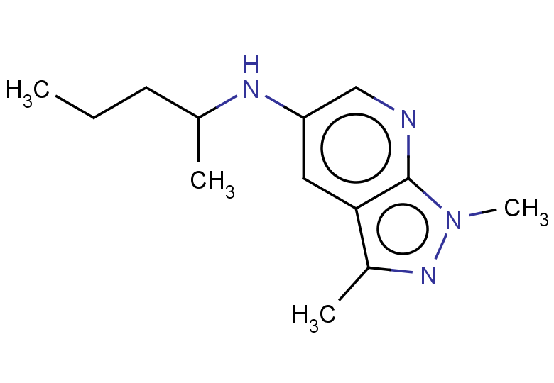 1,3-dimethyl-N-(pentan-2-yl)-1H-pyrazolo[3,4-b]pyridin-5-amine