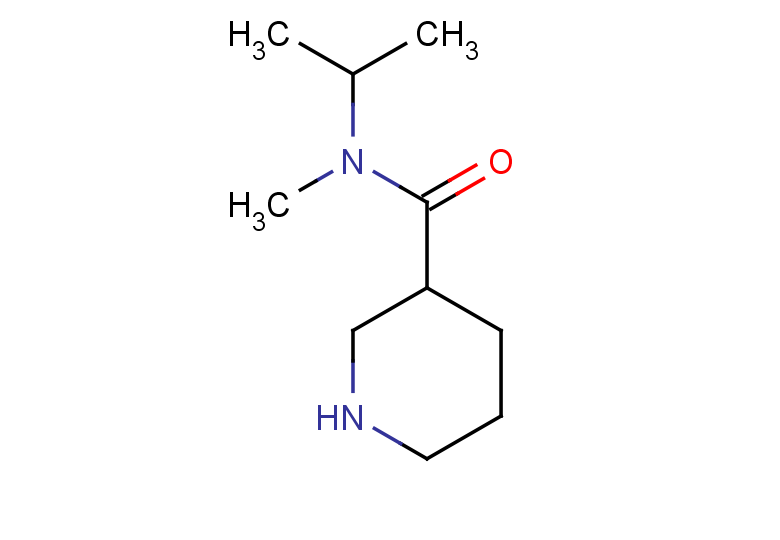N-methyl-N-(propan-2-yl)piperidine-3-carboxamide