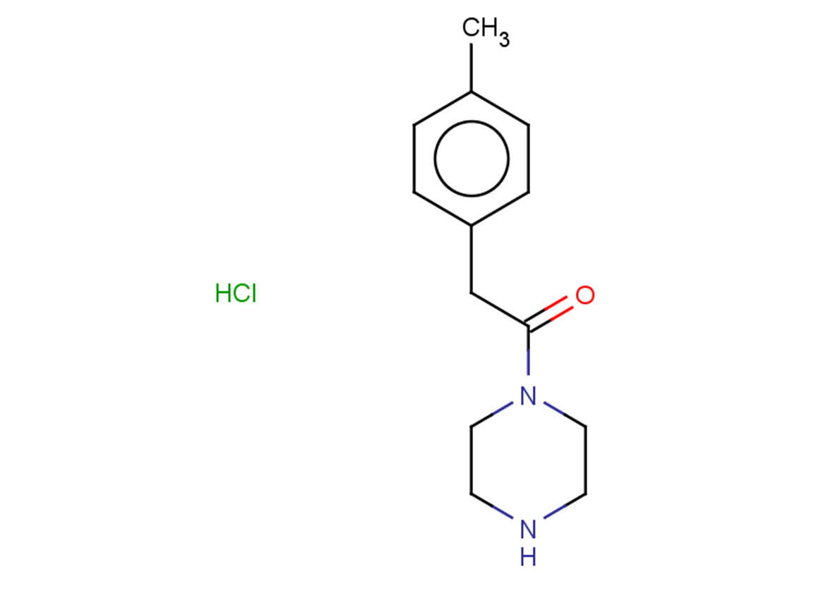 2-(4-methylphenyl)-1-(piperazin-1-yl)ethan-1-one hydrochloride
