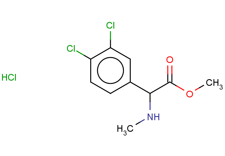 methyl 2-(3,4-dichlorophenyl)-2-(methylamino)acetate hydrochloride