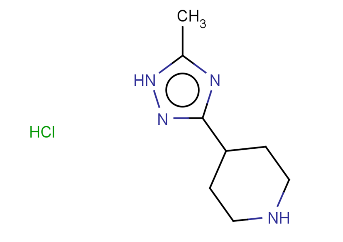 4-(5-methyl-1H-1,2,4-triazol-3-yl)piperidine hydrochloride