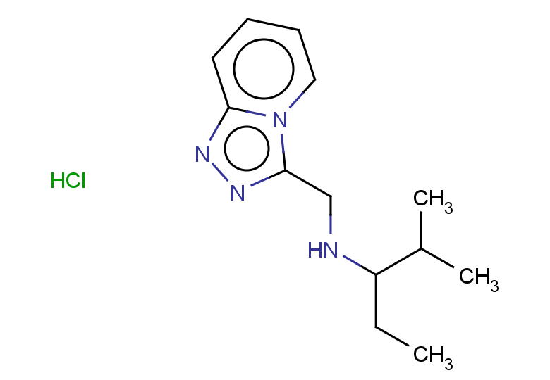 (2-methylpentan-3-yl)({[1,2,4]triazolo[4,3-a]pyridin-3-ylmethyl})amine hydrochloride