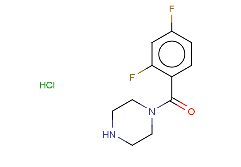 1-(2,4-difluorobenzoyl)piperazine hydrochloride