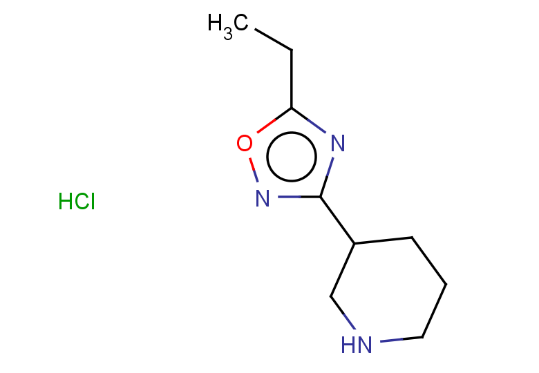 3-(5-ethyl-1,2,4-oxadiazol-3-yl)piperidine hydrochloride