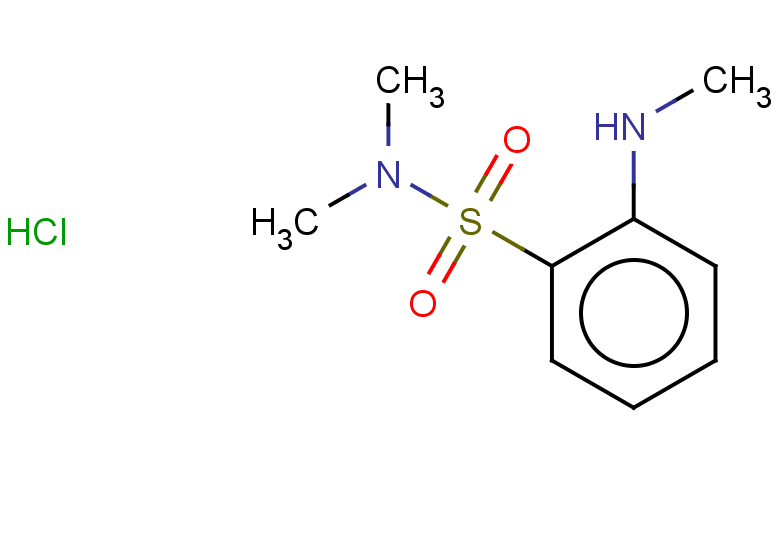 N,N-dimethyl-2-(methylamino)benzene-1-sulfonamide hydrochloride