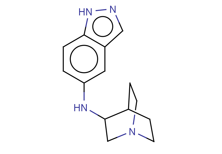 N-{1-azabicyclo[2.2.2]octan-3-yl}-1H-indazol-5-amine