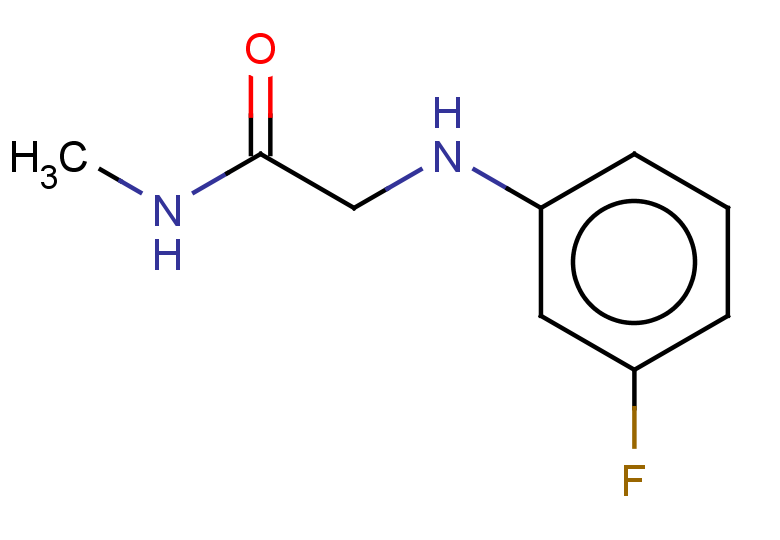 2-[(3-fluorophenyl)amino]-N-methylacetamide