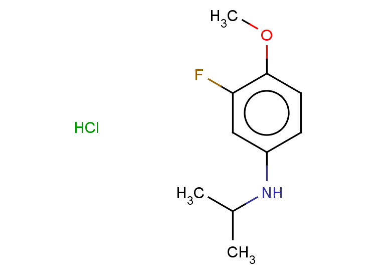 3-fluoro-4-methoxy-N-(propan-2-yl)aniline hydrochloride