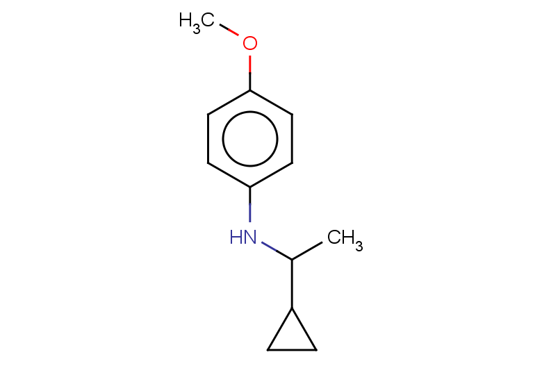 N-(1-cyclopropylethyl)-4-methoxyaniline