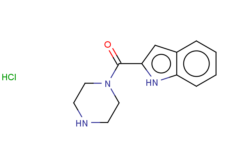 2-(piperazine-1-carbonyl)-1H-indole hydrochloride