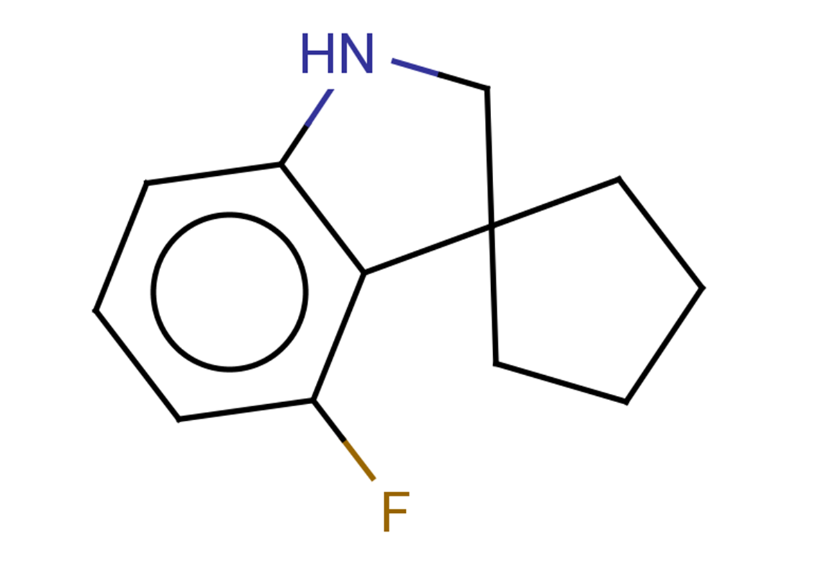 4'-fluoro-1',2'-dihydrospiro[cyclopentane-1,3'-indole]