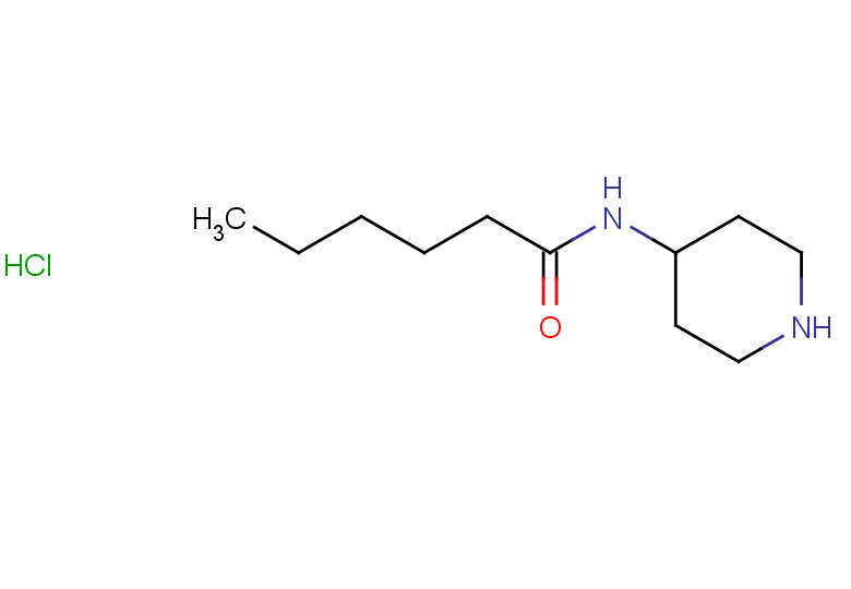 N-(piperidin-4-yl)hexanamide hydrochloride