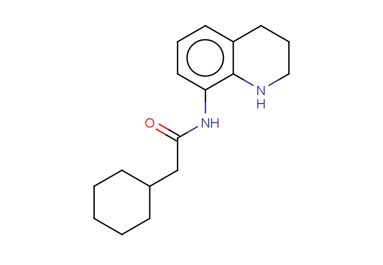 2-cyclohexyl-N-(1,2,3,4-tetrahydroquinolin-8-yl)acetamide