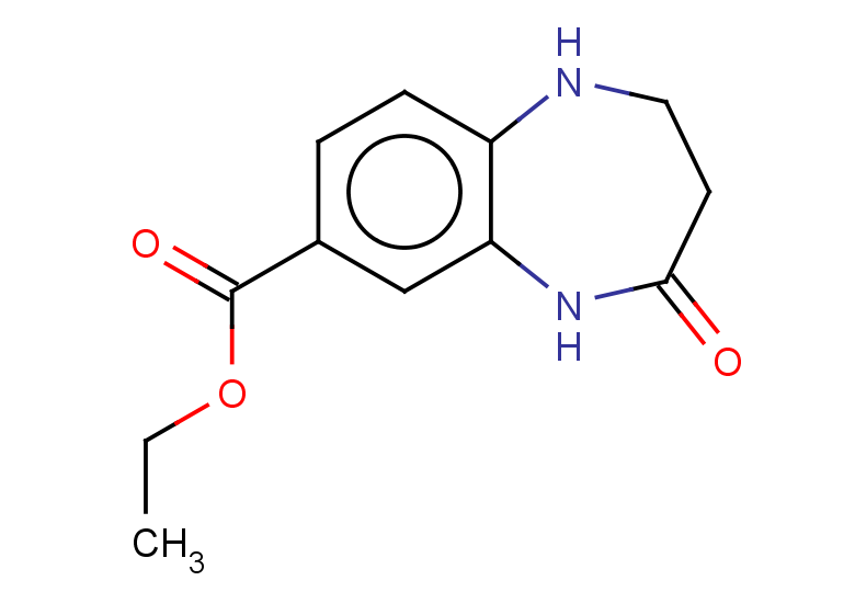ethyl 4-oxo-2,3,4,5-tetrahydro-1H-1,5-benzodiazepine-7-carboxylate