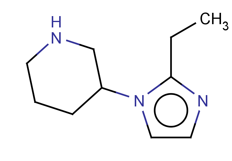 3-(2-ethyl-1H-imidazol-1-yl)piperidine