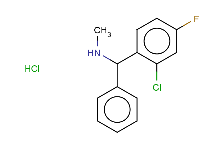 [(2-chloro-4-fluorophenyl)(phenyl)methyl](methyl)amine hydrochloride
