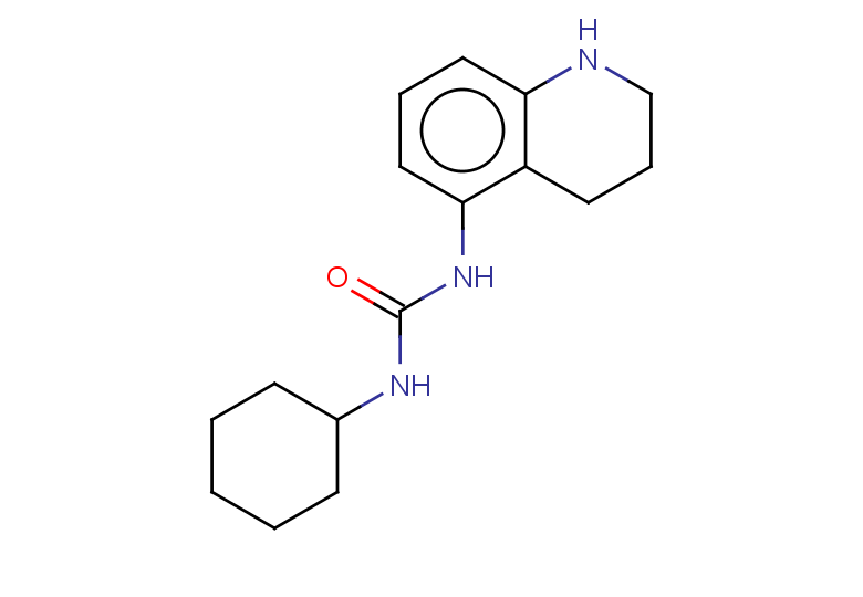 3-cyclohexyl-1-(1,2,3,4-tetrahydroquinolin-5-yl)urea