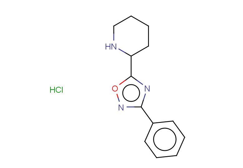 2-(3-phenyl-1,2,4-oxadiazol-5-yl)piperidine hydrochloride