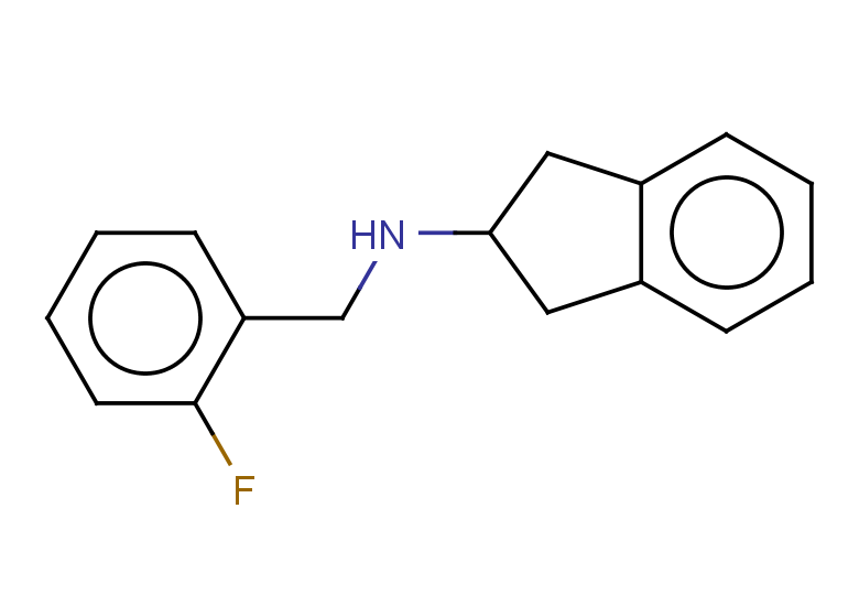 N-[(2-fluorophenyl)methyl]-2,3-dihydro-1H-inden-2-amine
