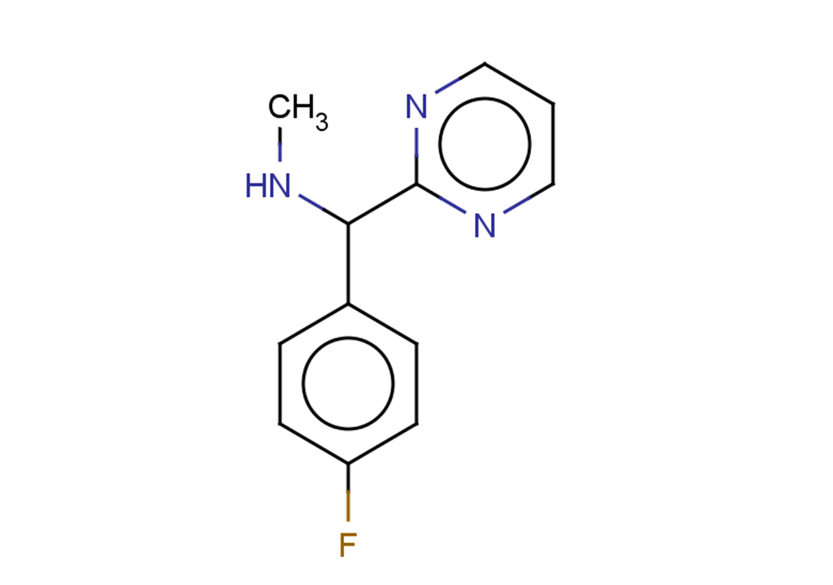[(4-fluorophenyl)(pyrimidin-2-yl)methyl](methyl)amine